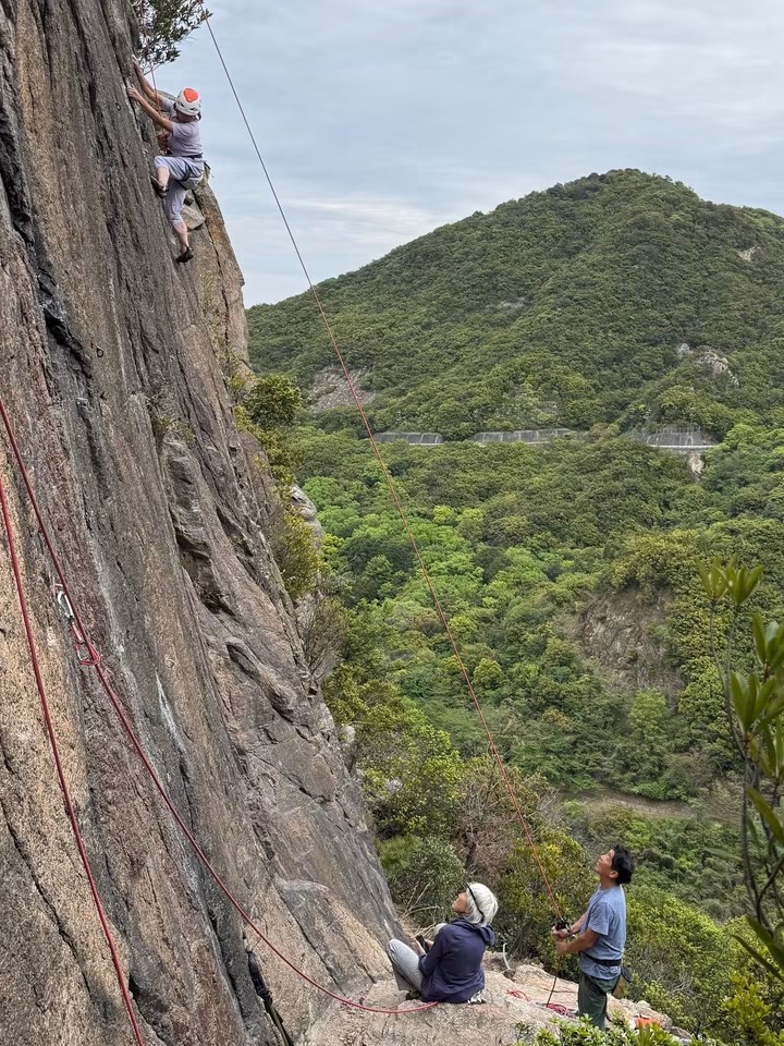 小豆島・吉田の岩場